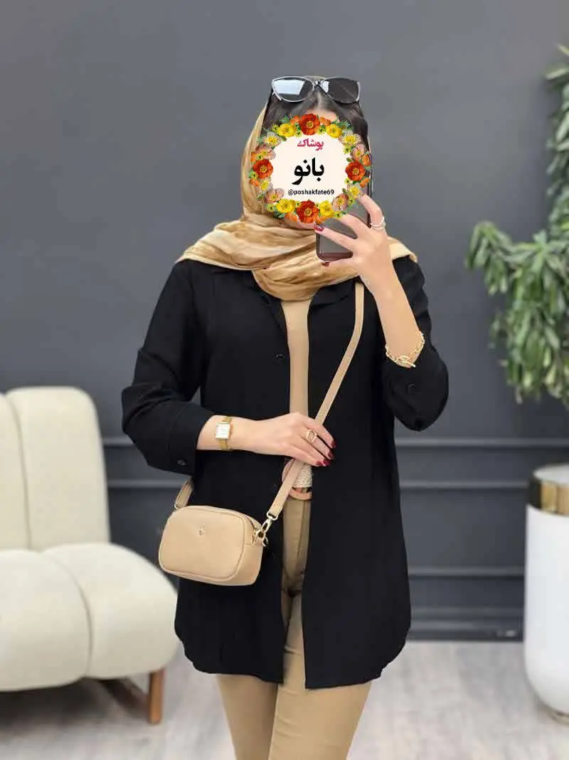 نام: تونیک مانتویی جلو پیله
