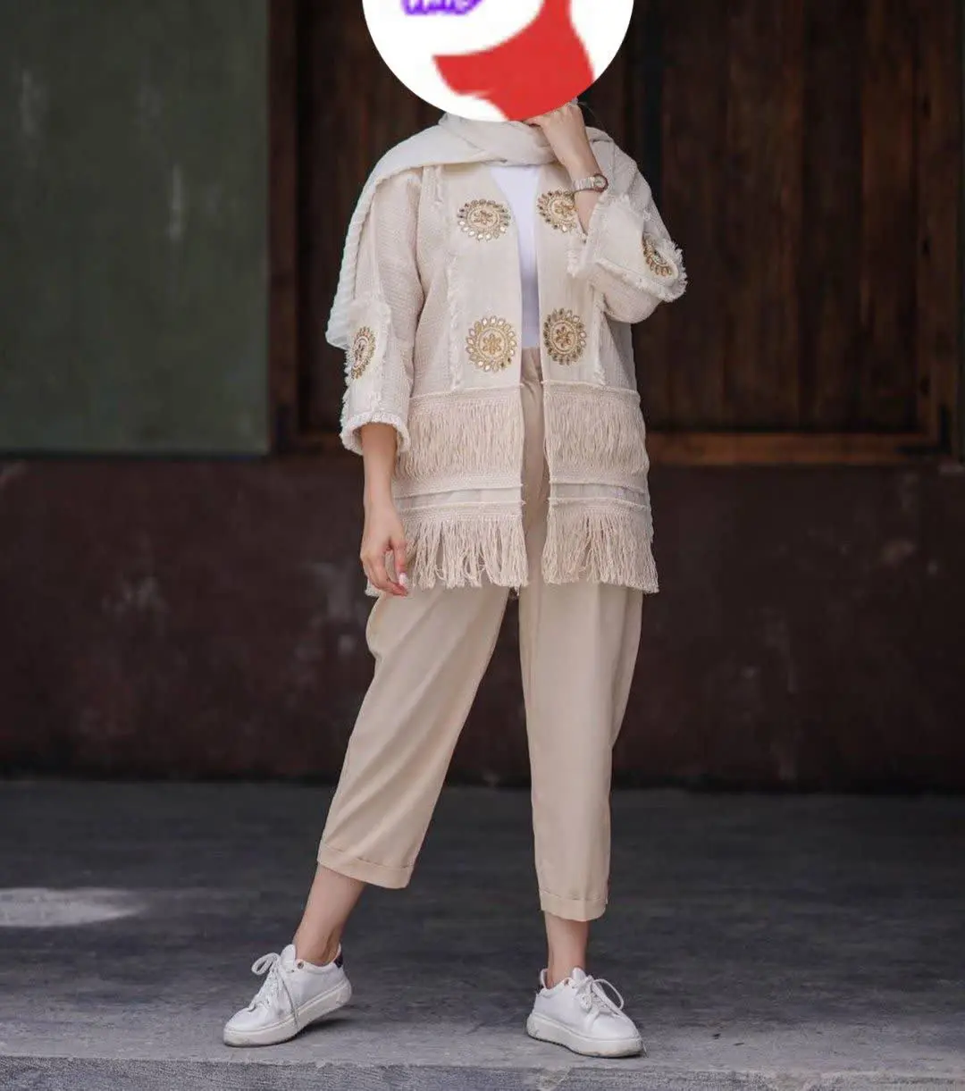 👚 نام: مانتو شلوار لنین✔️
