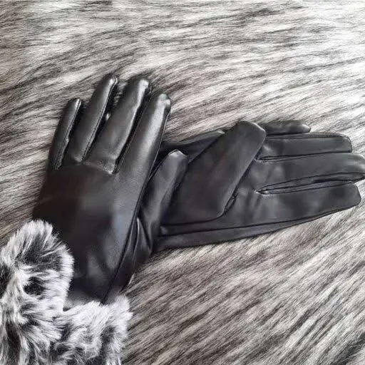 ❤️نام: دستکش زنانه چرم
