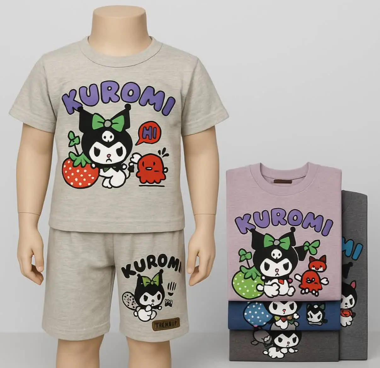 🧶بچه گانه 🧶ست تیشرت شلوارک