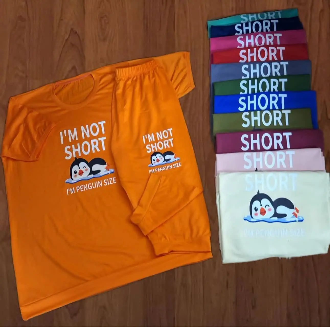 ⚜ست تیشرت شلوارک چاپی
