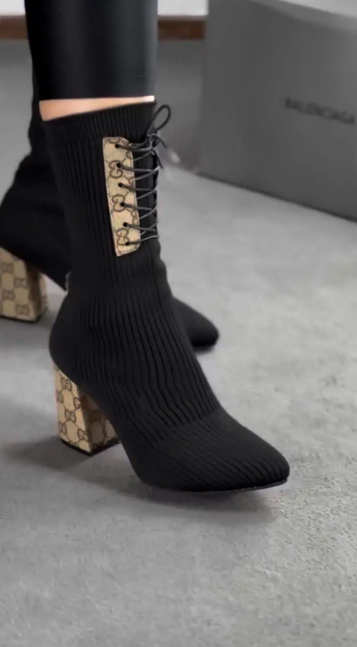 مدل: بوت بافتی با پاشنه ۷سا...