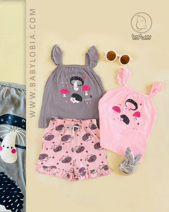 ست تاپ و شلوارک
