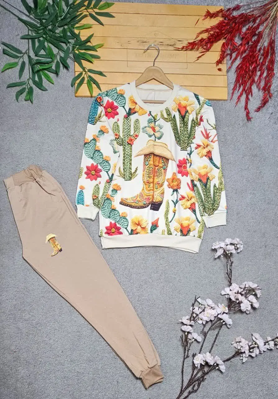 💞ست بلوز شلوار خاص چکمه💞
