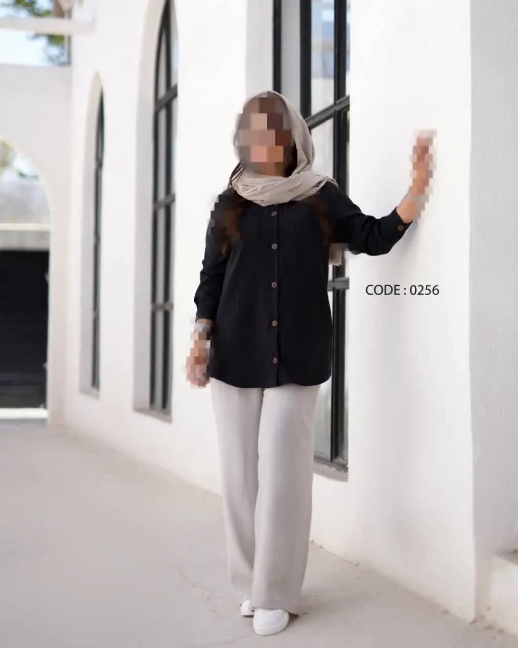 کد ۰۲۵۶: مانتو شومیز کاربردی