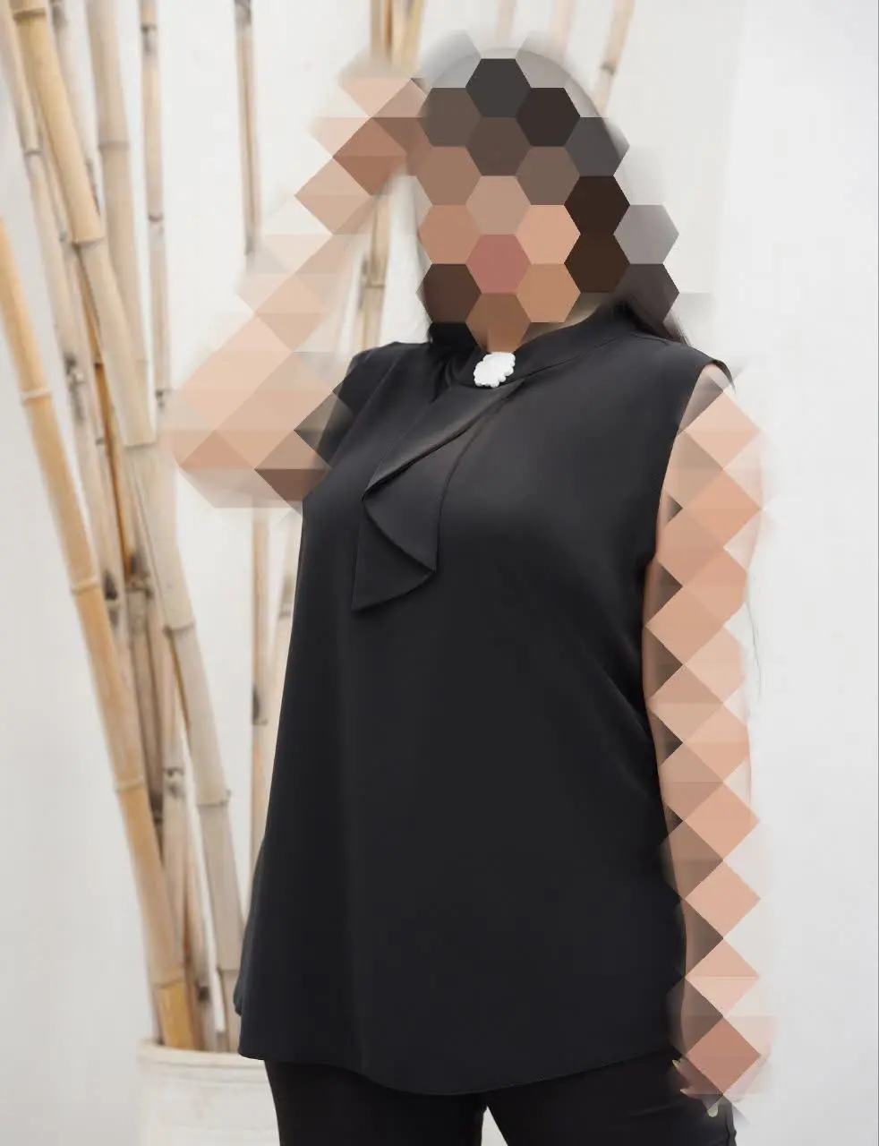 تاپ کراواتی سایز بزرگ زونیکس👚