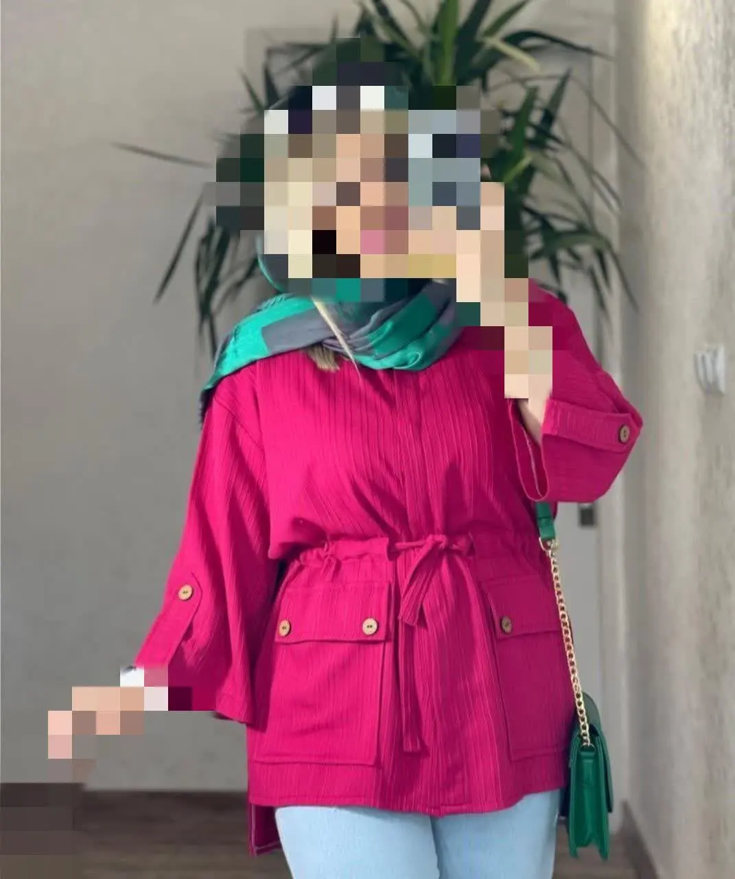 نام: مانتو کراش شقایق 
