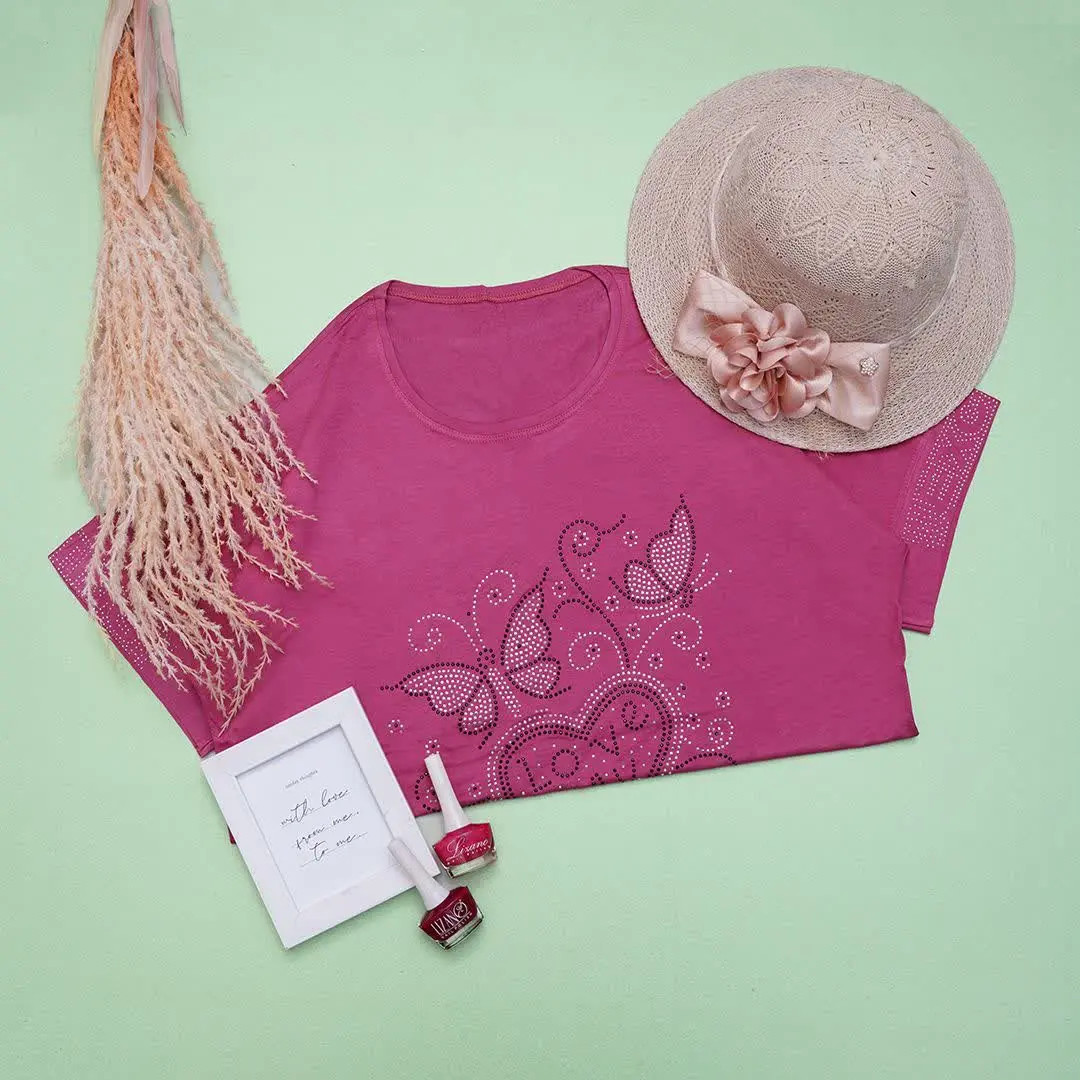 تیشرت زنانه کد ۹۰۶۲۱۴