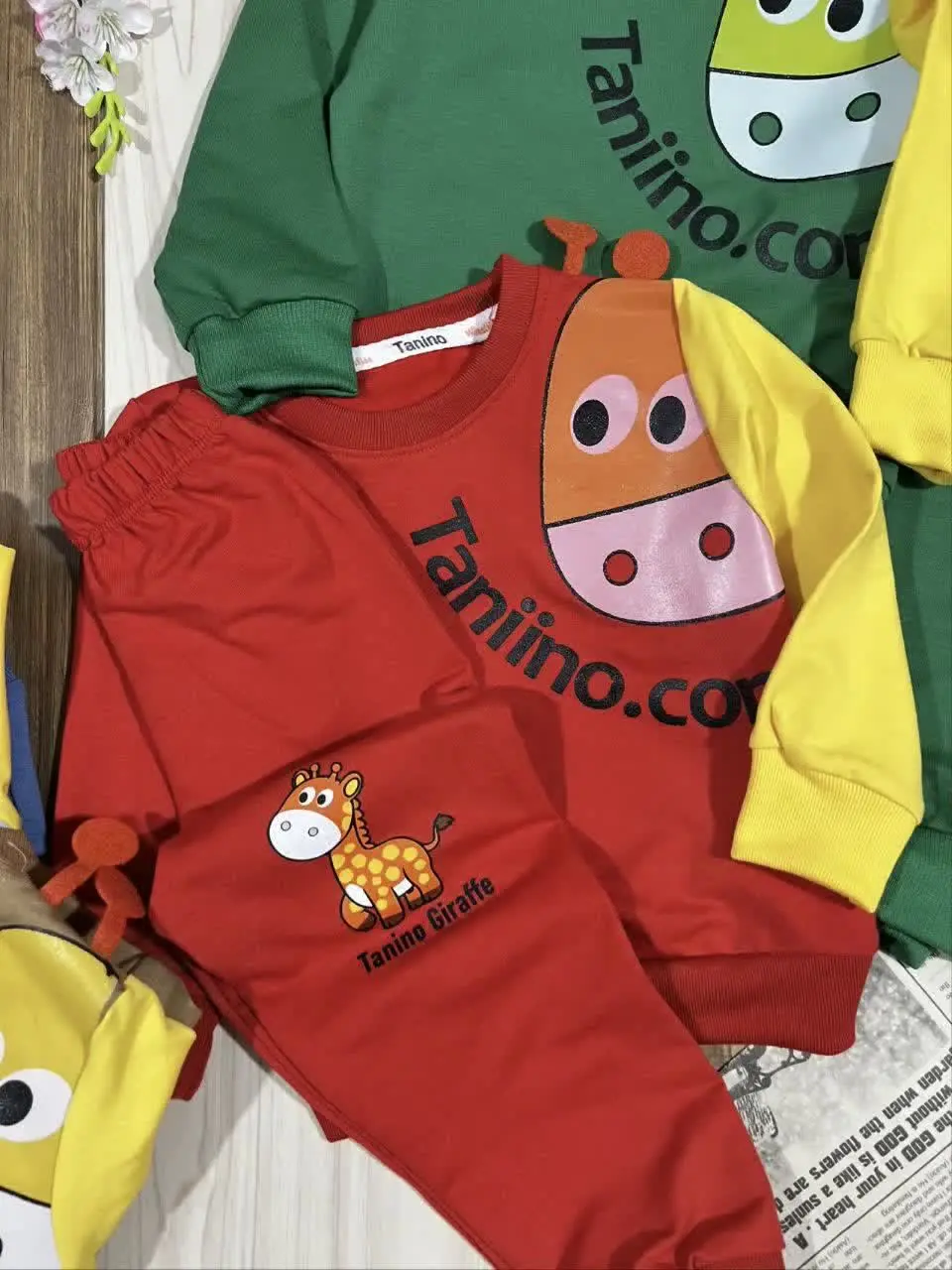 🦒 بلوز شلوار زرافه 🦒