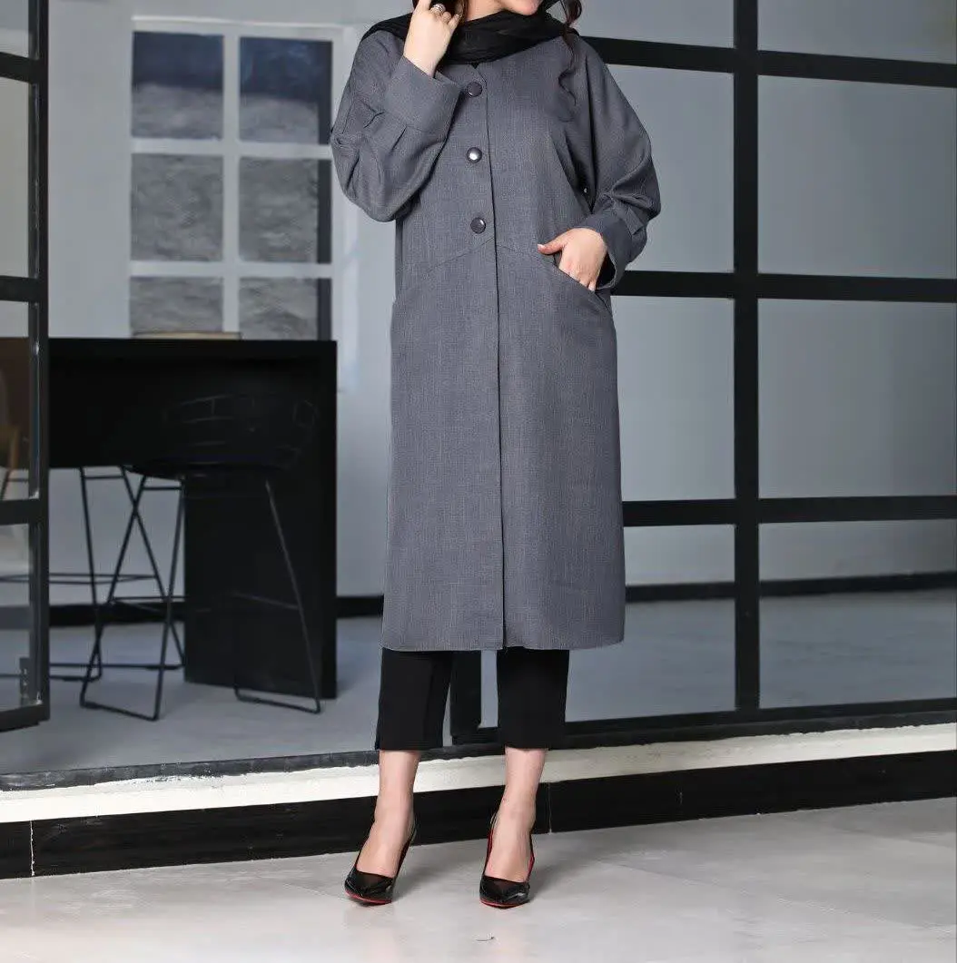 کد ۰۱۵۴: #مانتو اداری - کاربردی 
