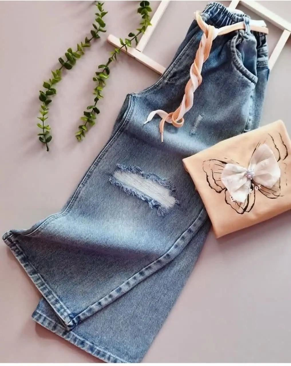 شلوار بگ زاپدار ☄️⚡️
