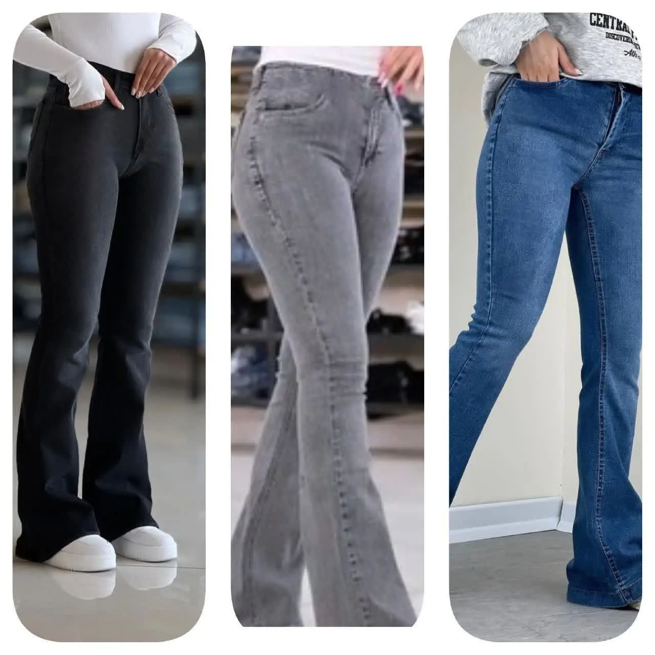 ❣نام: شلوار نیل دکمه دار
