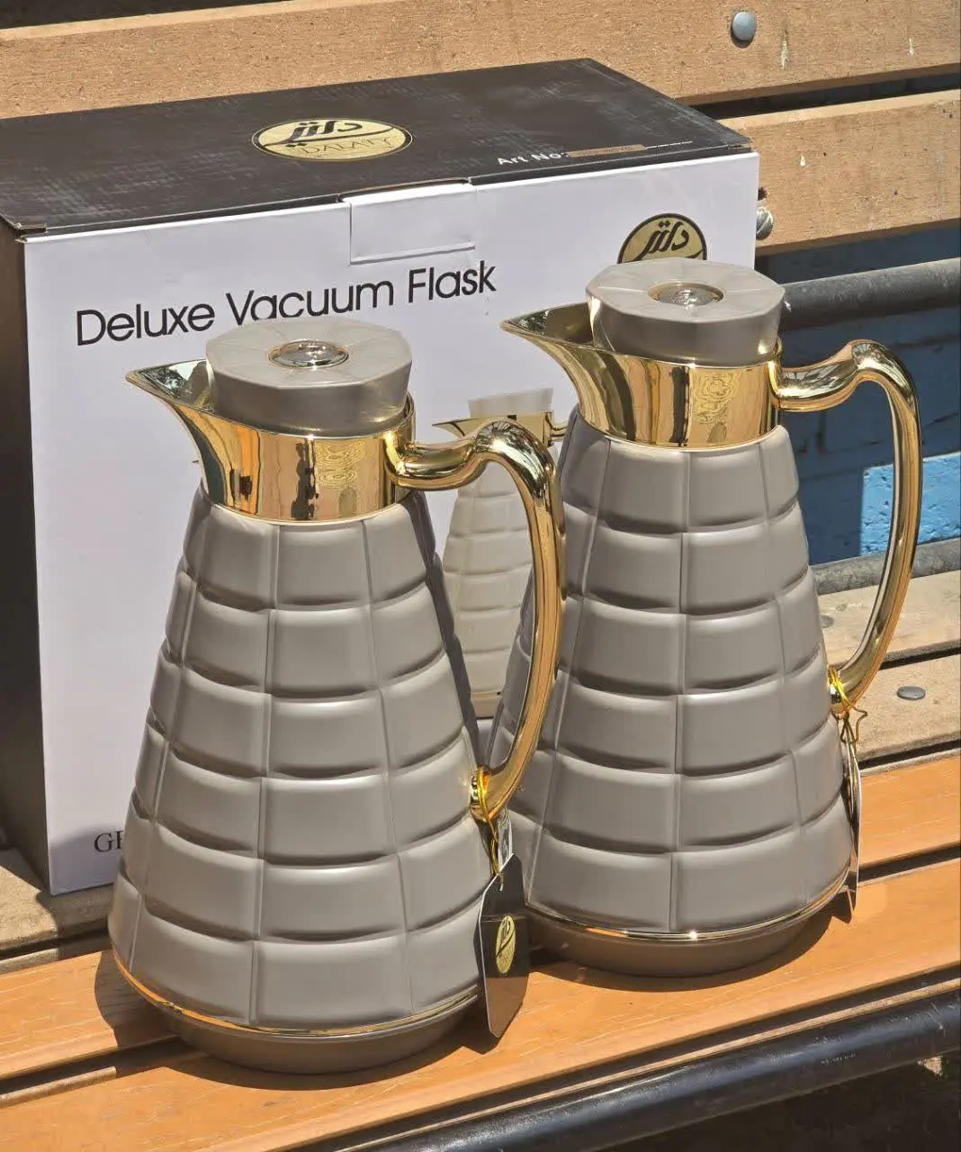 ✅ فلاسک ۲ قلو ۴خانه Deluxe