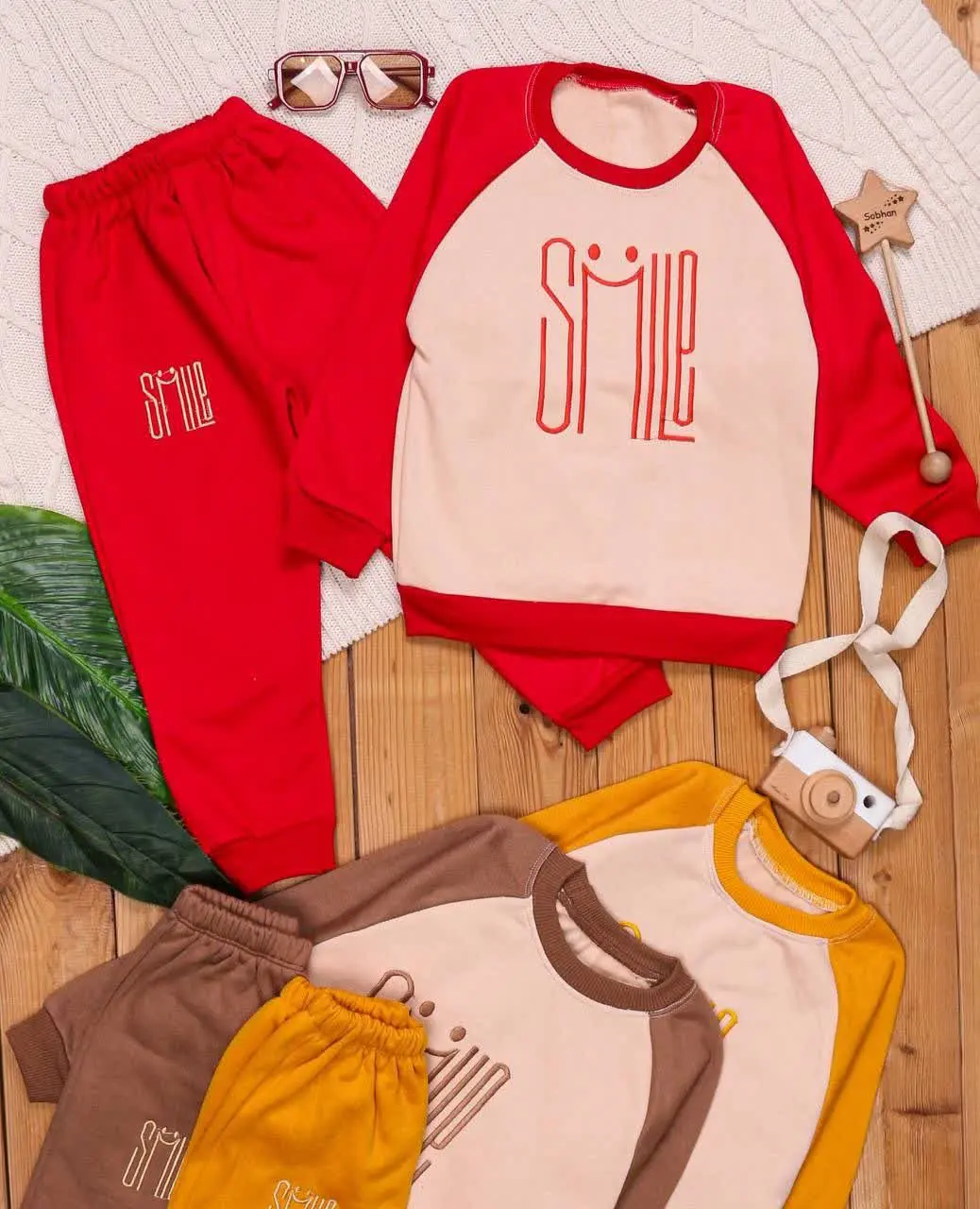 🎄 بلوز شلوار تو کرک اسمایل⭐️