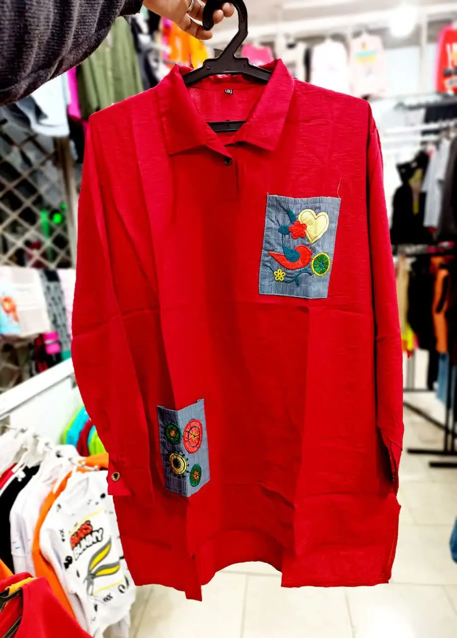 شومیز یقه دار دو جیب💥💣
