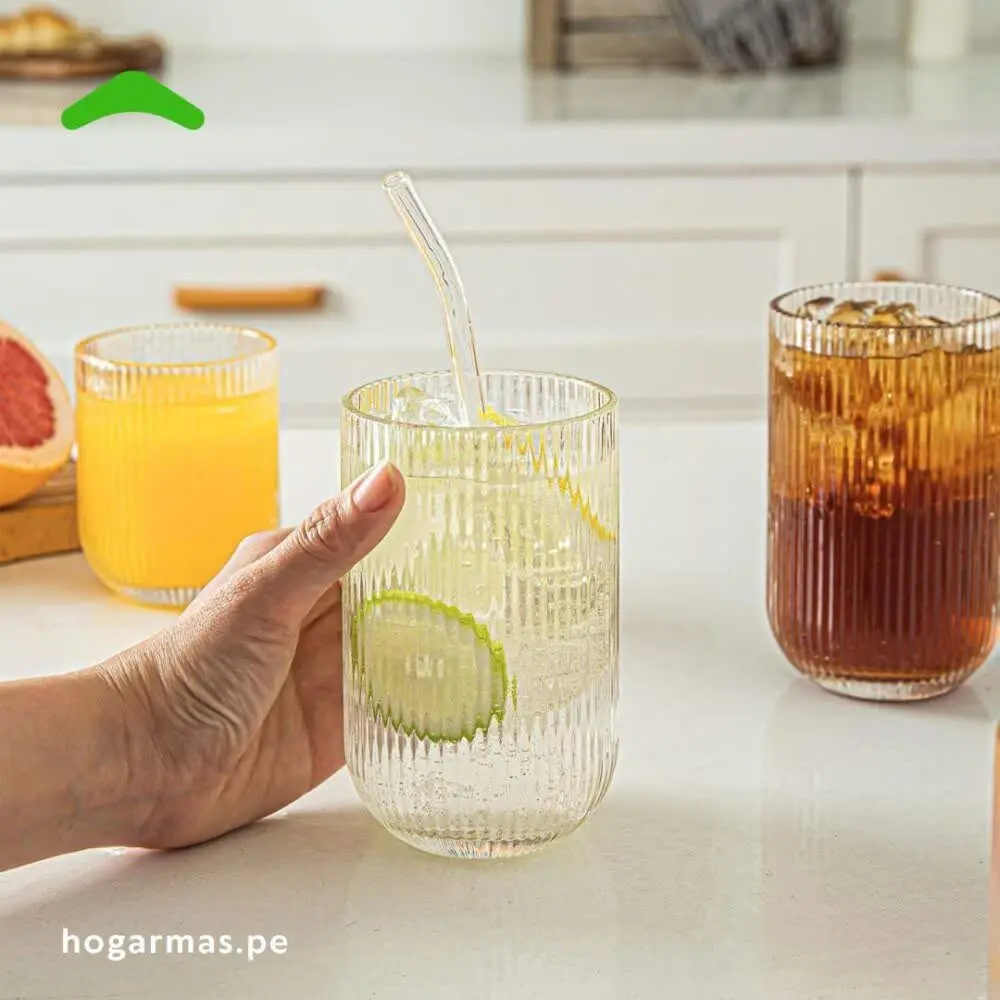 سری جدید ست لیوانو دسرخوری شیاردار GLASS WARE😍
