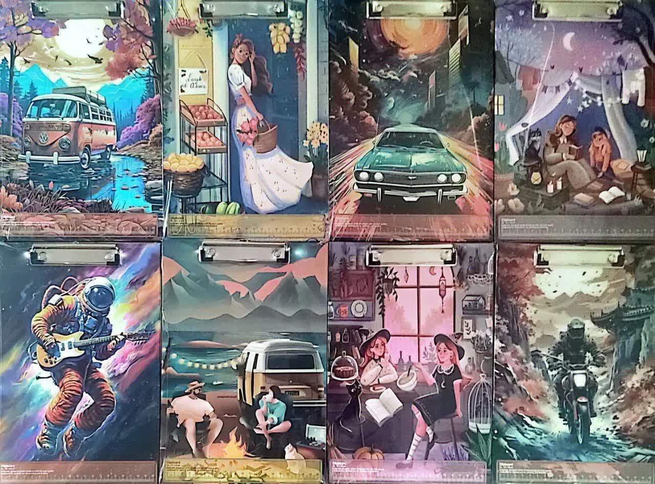 تخته شاسی A۴ کینگ تک سلفون اعلا در طرح‌های متنوع 
