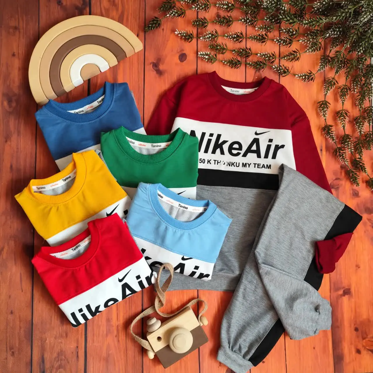 😍ست بلوز و شلوار نایک، جنس...