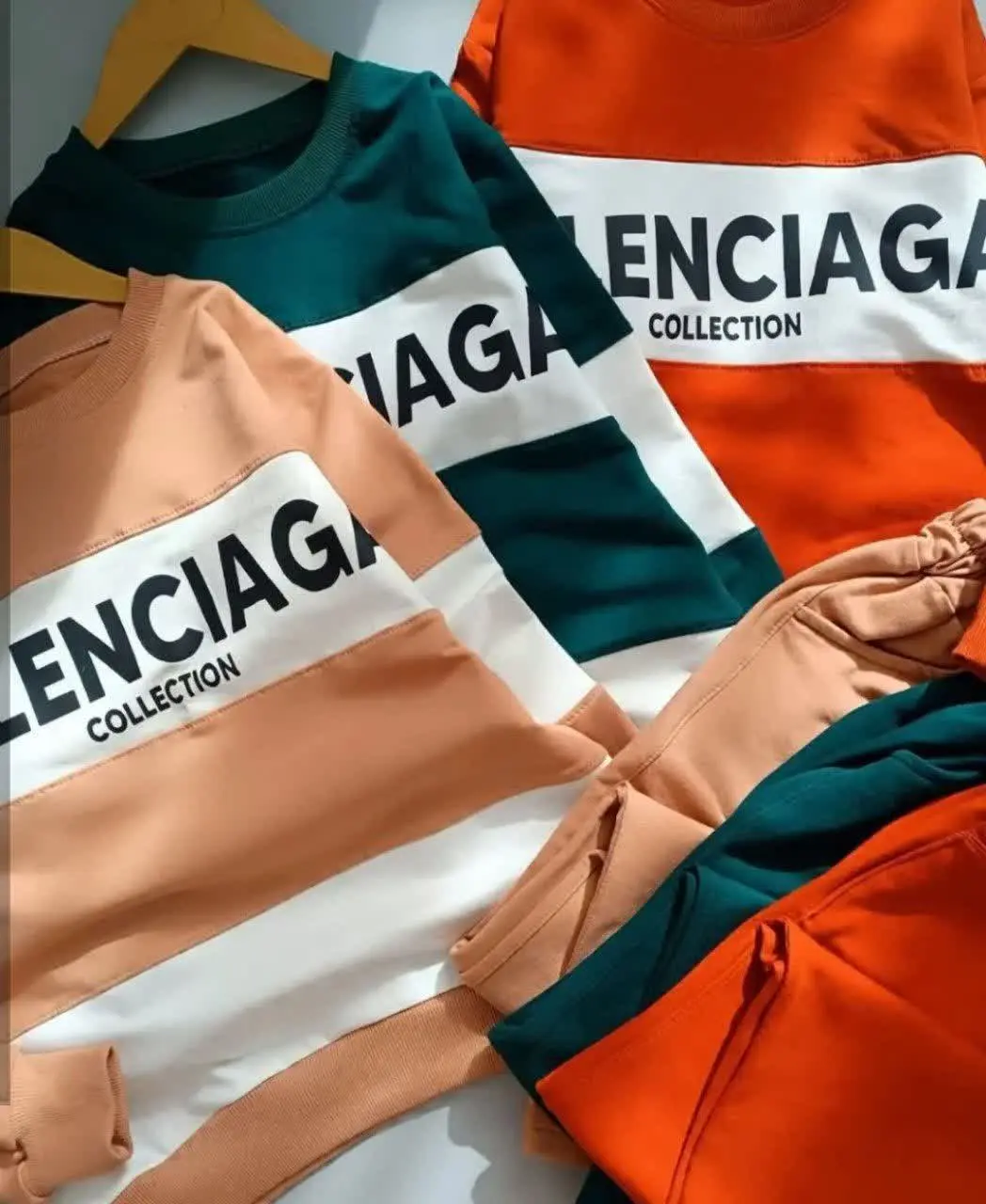 👚نام: ست بلوز شلوار بگو بالنسیاگا رنگی 😍😍😍
