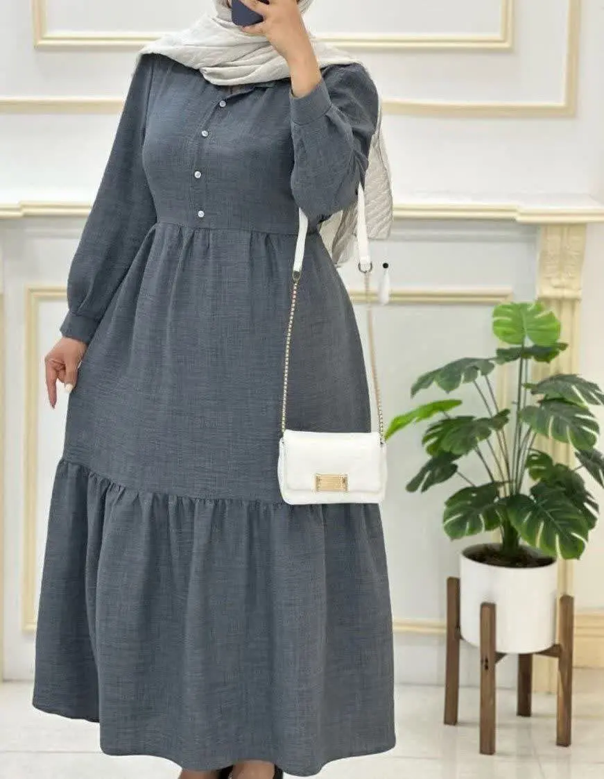 👚 نام: مانتو پیراهنی بلند ✔️
