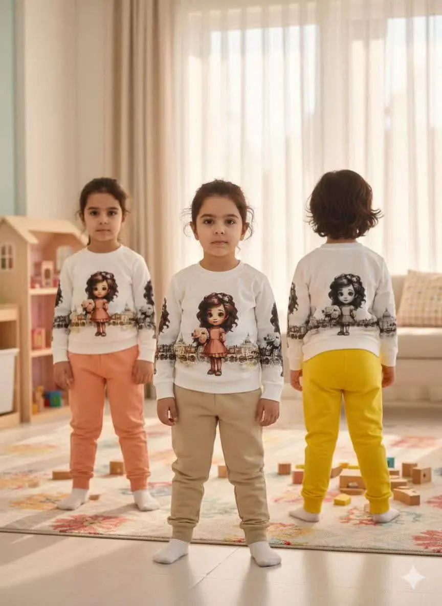 🧶 ست بلوز شلوار 💎 فول ساب بچه