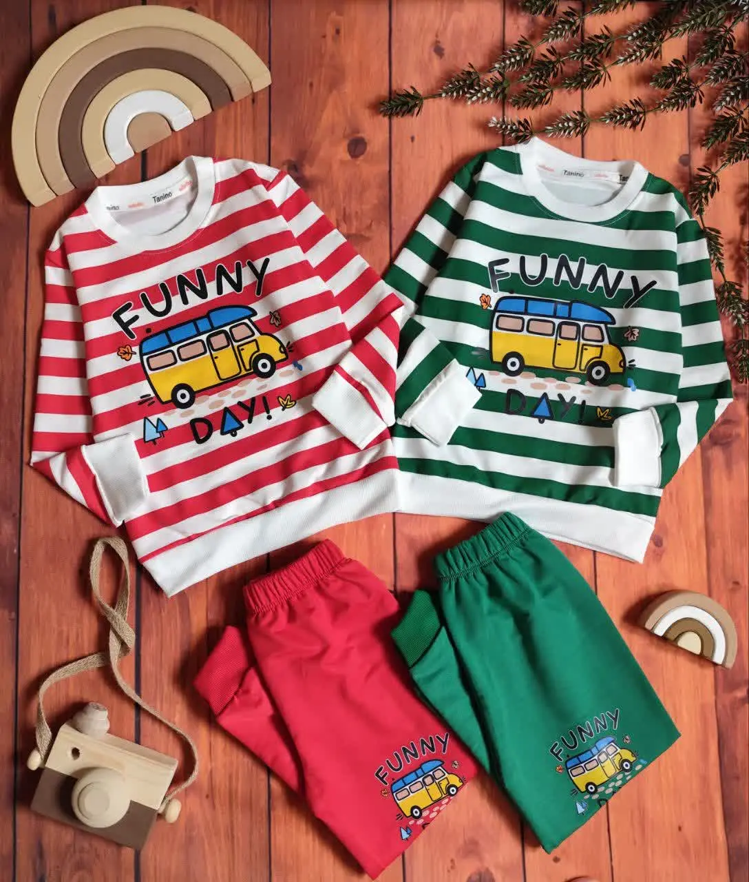 😍ست بلوز و شلوار راه راه ما...