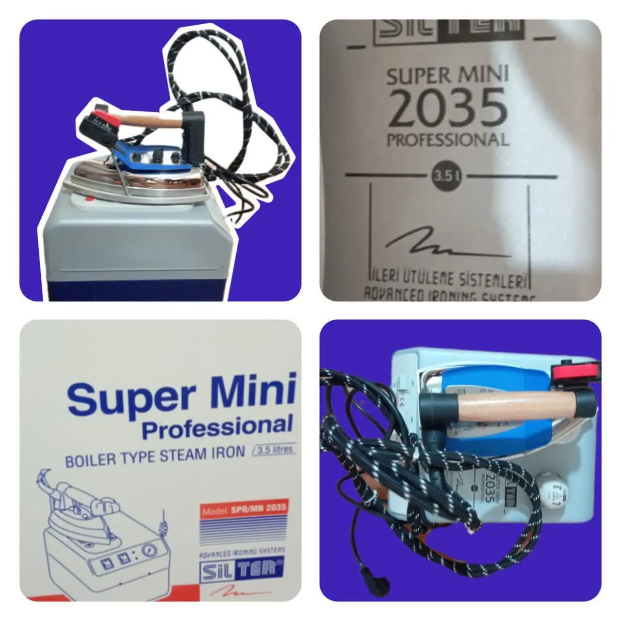 اتوسیلترنونو دارم باکارتن وهمه چی فقط موقع خرید فروشنده پلمپش بازکرد براامتحان بردم کارگاه جمعا ۶ساعت استفاده شده 
