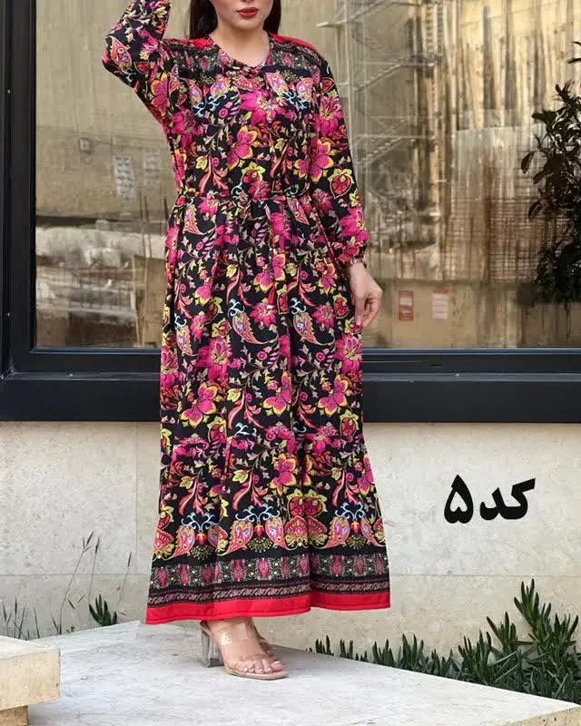 پیراهن فلور ارکیده
