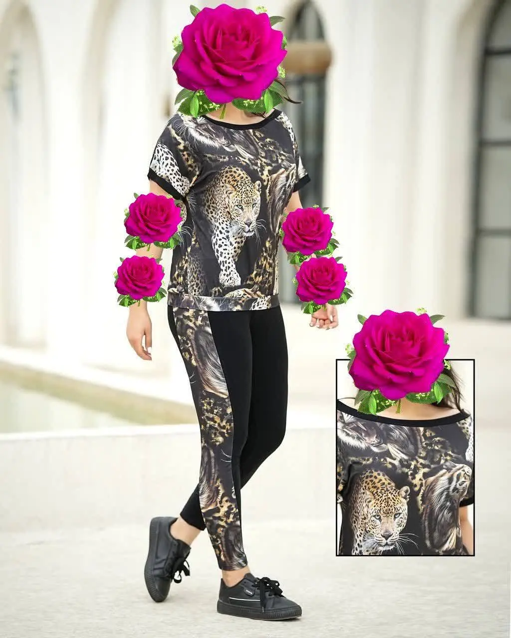 👚نام: ست سابلی یقه قایقی
