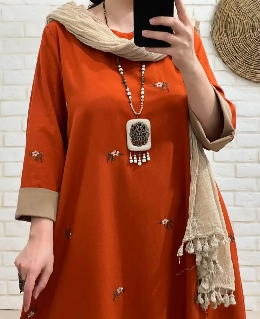 مدل #پیراهن گل یخ 🌸🌾
