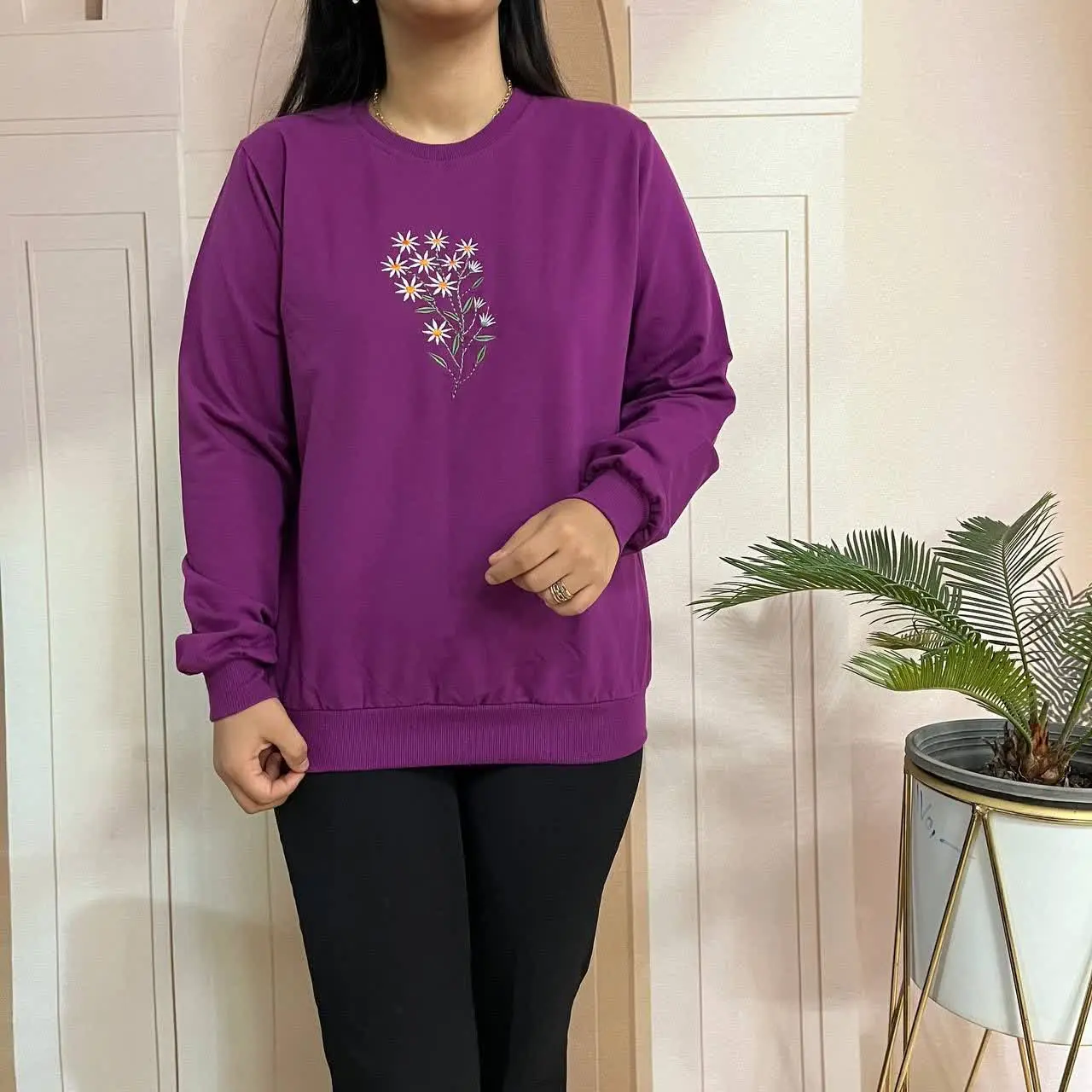 بلوز دورس دسته گل💐