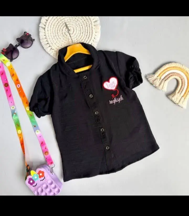 پیراهن دخترانه‌ی گلدوزی شده 😍
