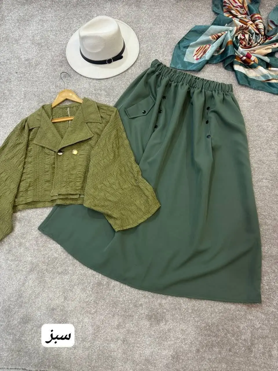 👚 نام: #کت #دامن سارینا ✔️
