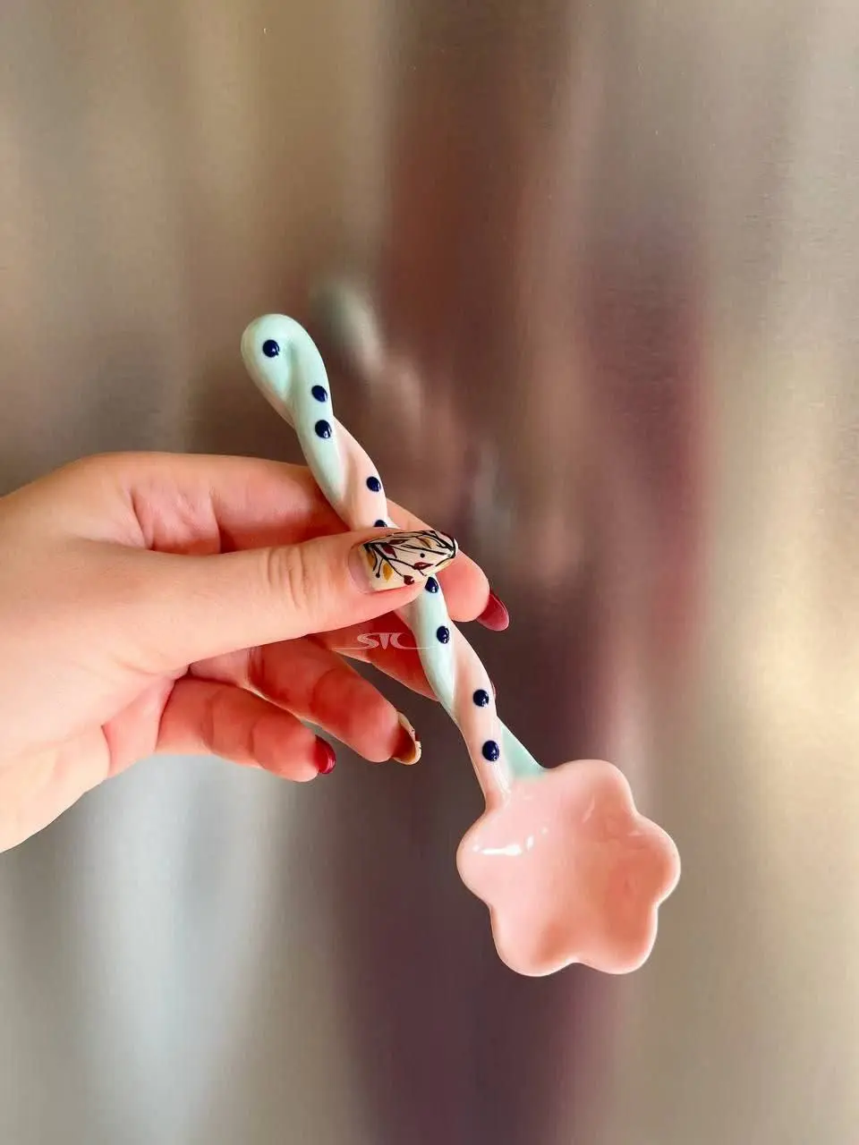 قاشق طرح ستاره
