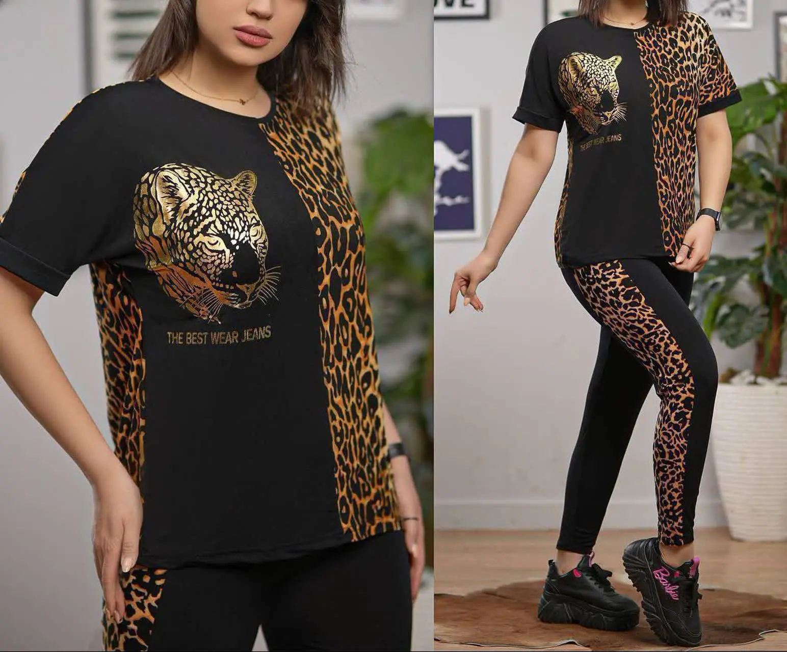 💞تیشرت و ساپورت مدل فلومیس💞
