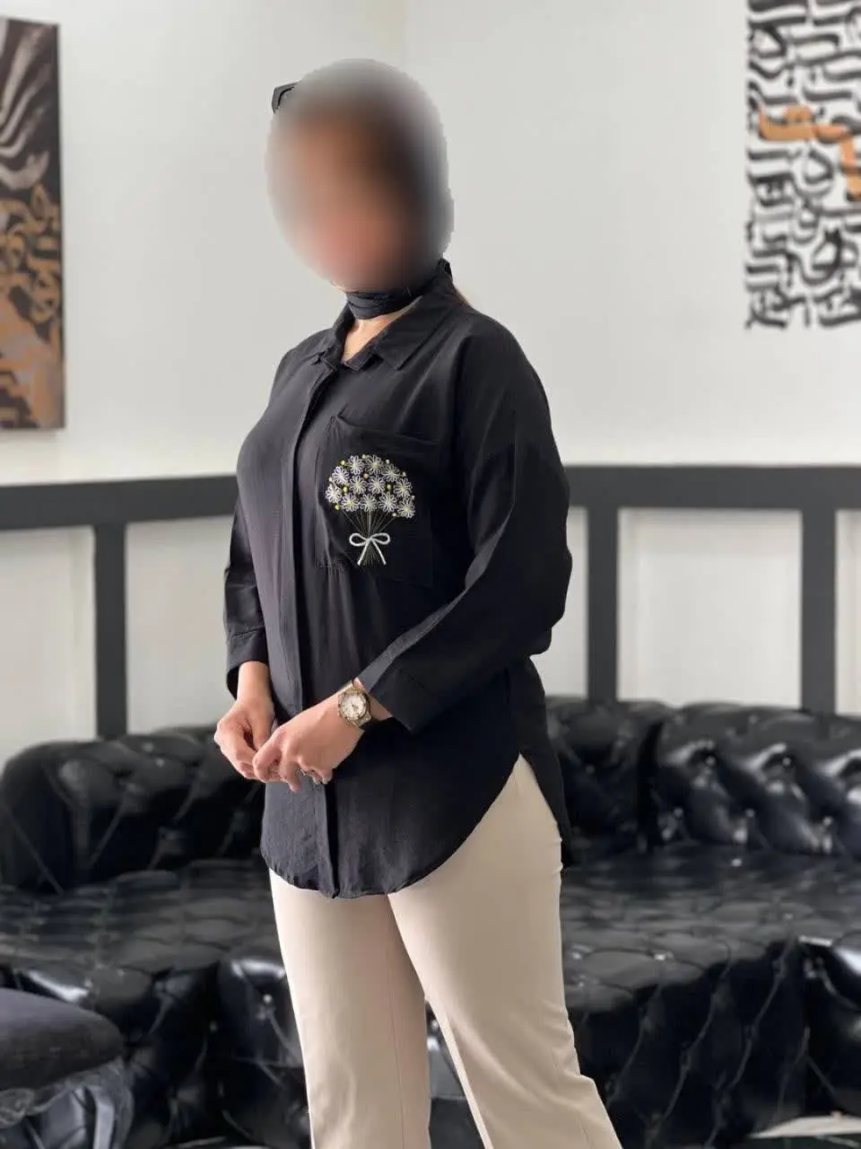 نام: شومیز دسته گل
