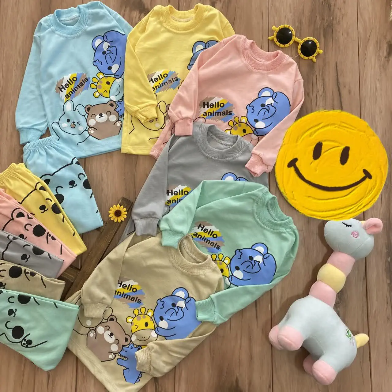 بلوز و شلوار حیوانات
