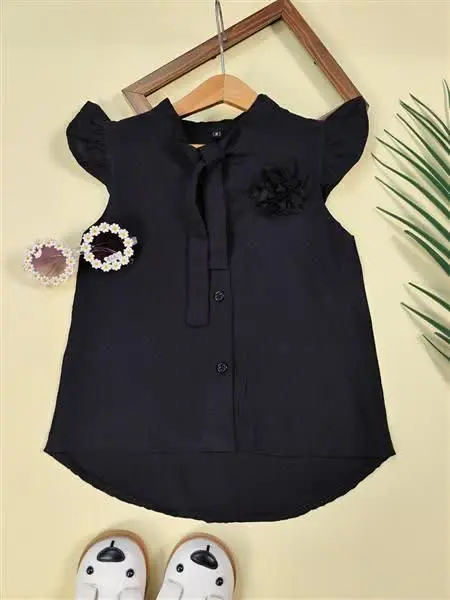 شومیز گلدارمشکی 
