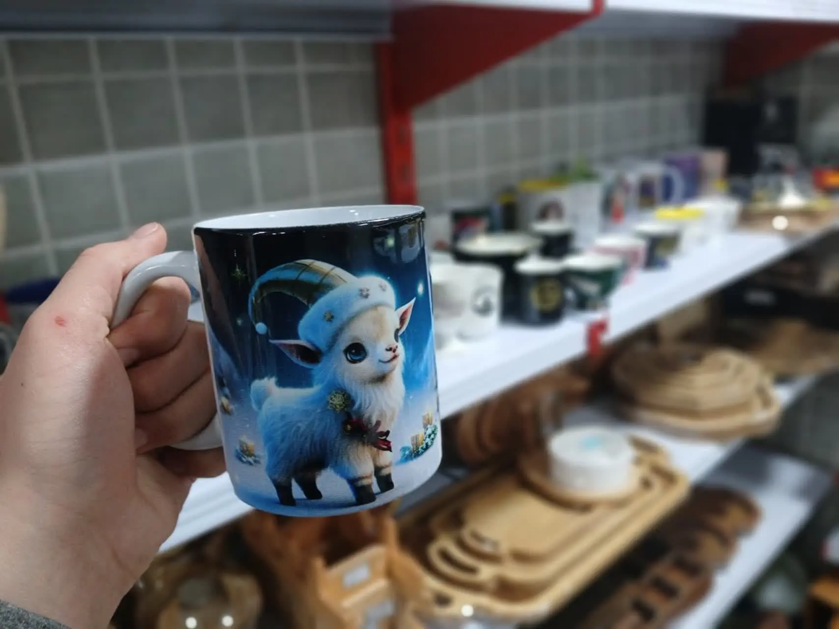 لیوان چاپ دار 
