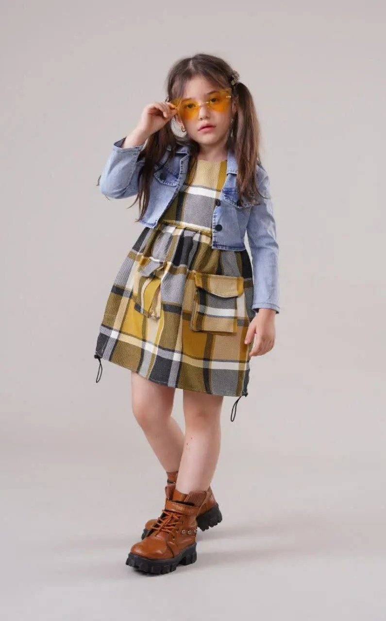 🎄 کت سارافون لی کشمیر چهارخ...