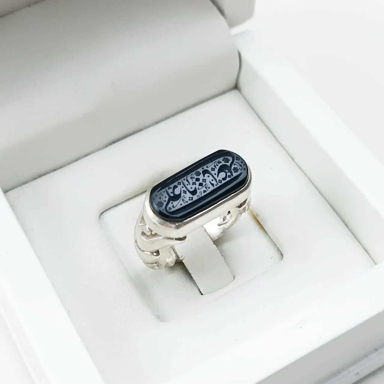 انگشتر نقره مردانه مدل کامل...