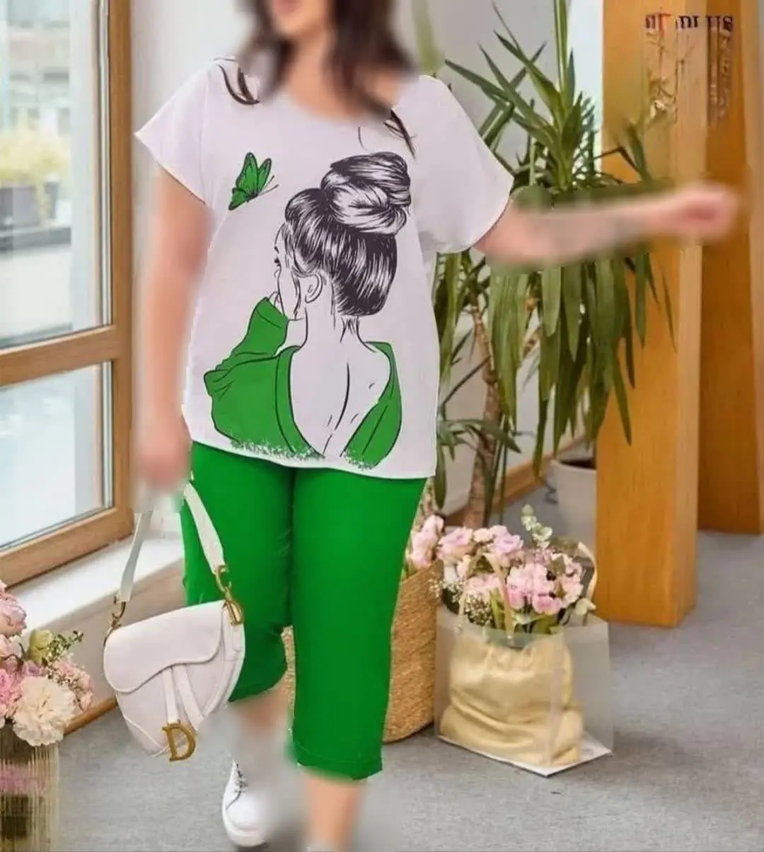 🦋نام محصول: ست برمودا پروانه ۶🦋
