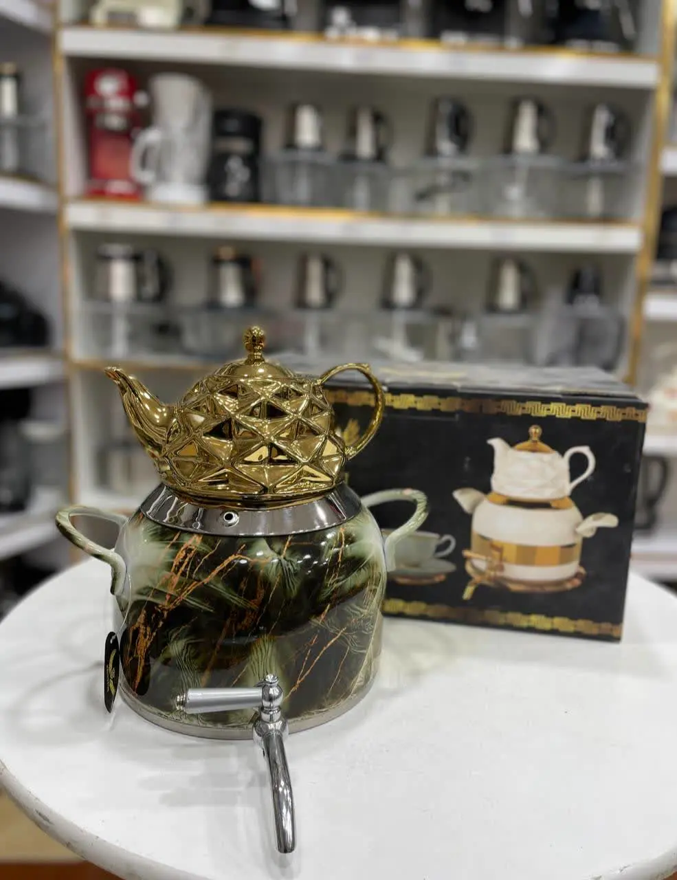 کتری قوری طرح سنگی 💥
