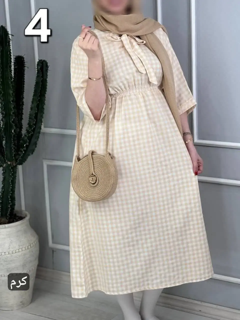 نام: ماکسی ساحلی چهارخانه ۲
