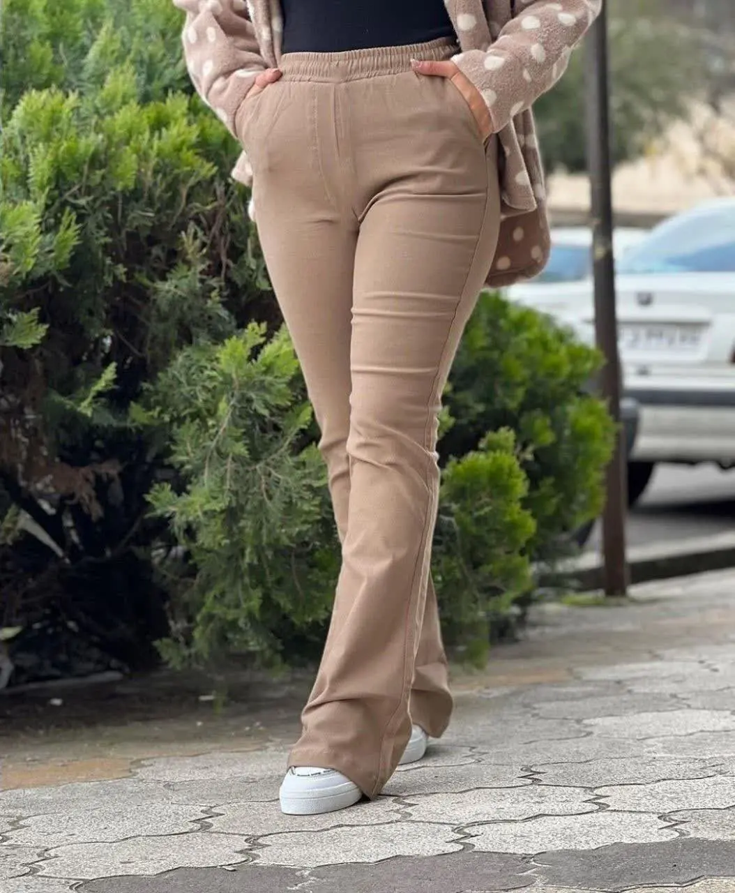 نام: شلوار کتان دمپا 
