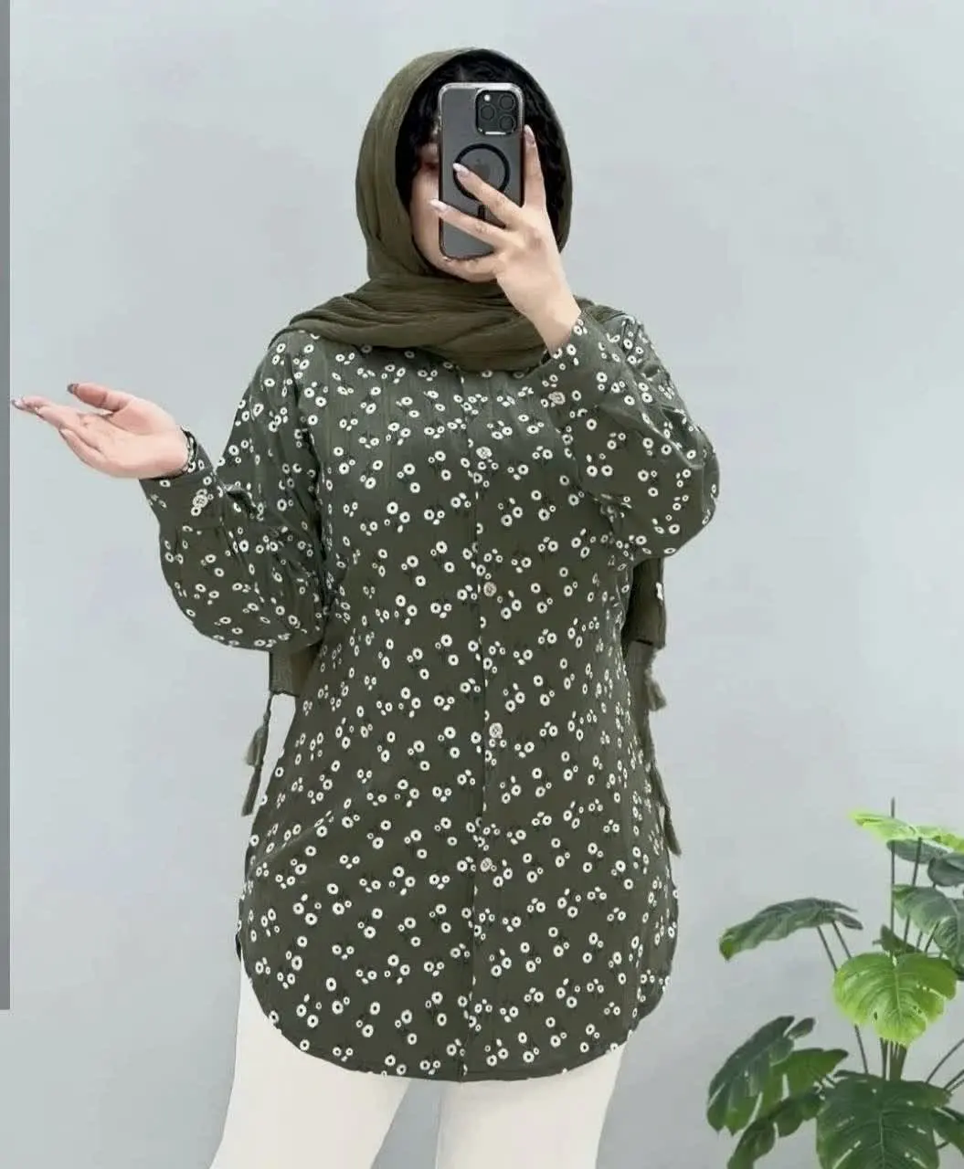 نام: شومیز مانتویی مینا
