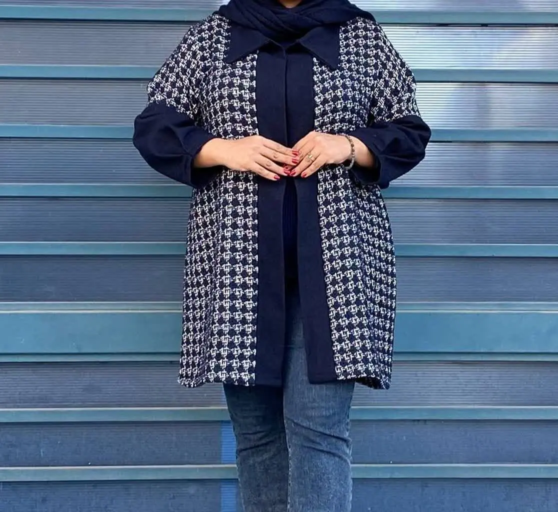 پالتو با پارچه وارداتی مدلد...