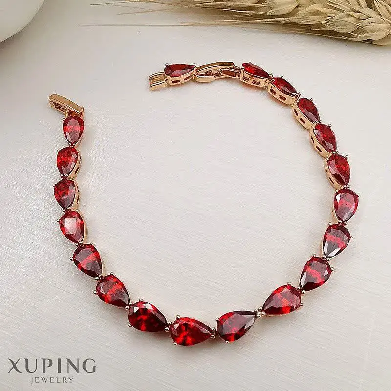 💎 دستبند اشکی یاقوتی برند ژ...