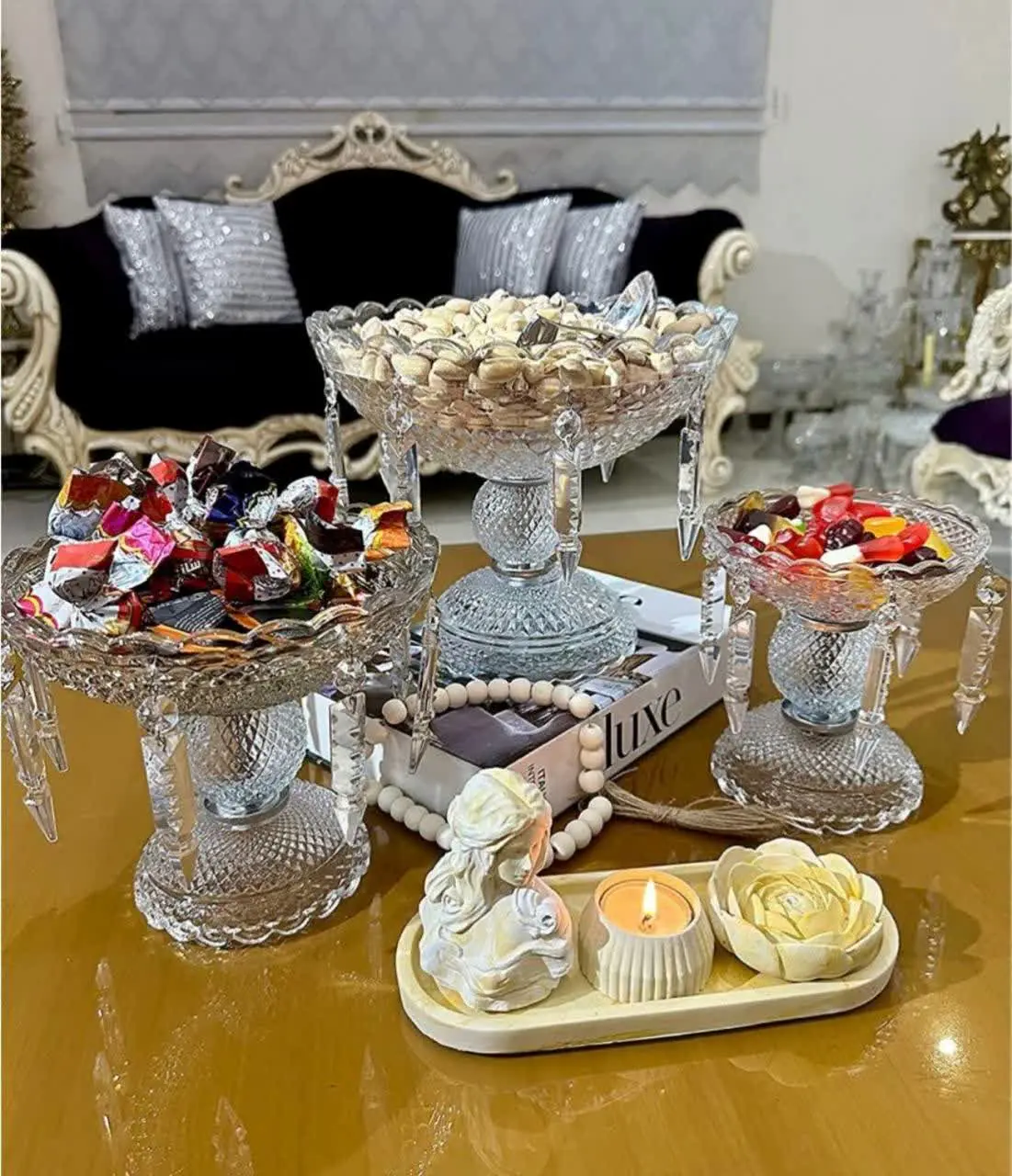 سرویس ۳ تکه پذیرایی باکارات