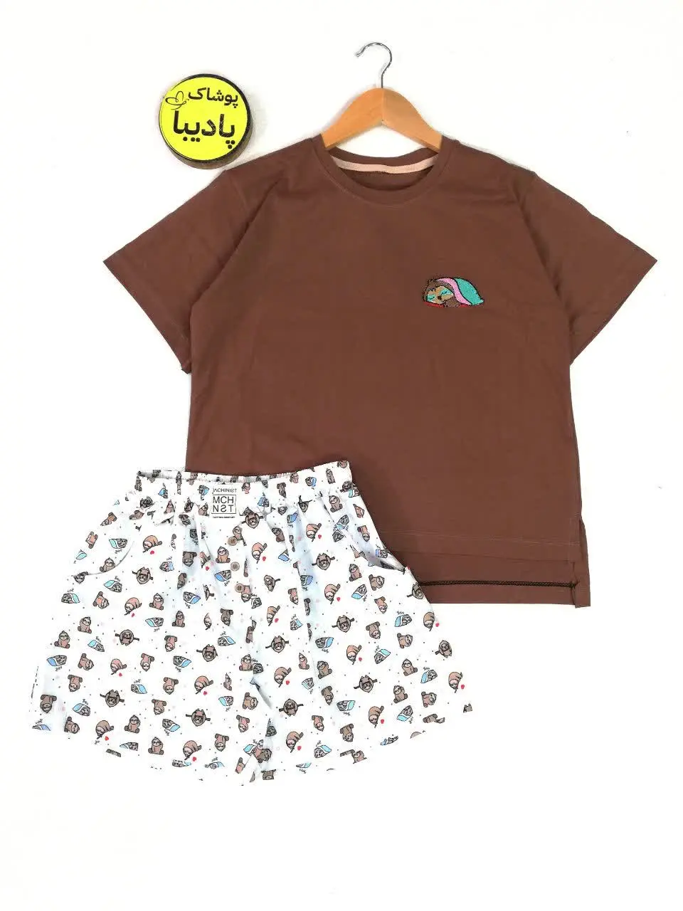 تیشرتشورتک نخ پنبه و کرپ پی...